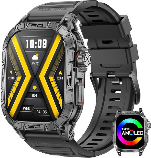 NEKTOM K63 Military Outdoor Sport Rugged Tactical Smartwatches