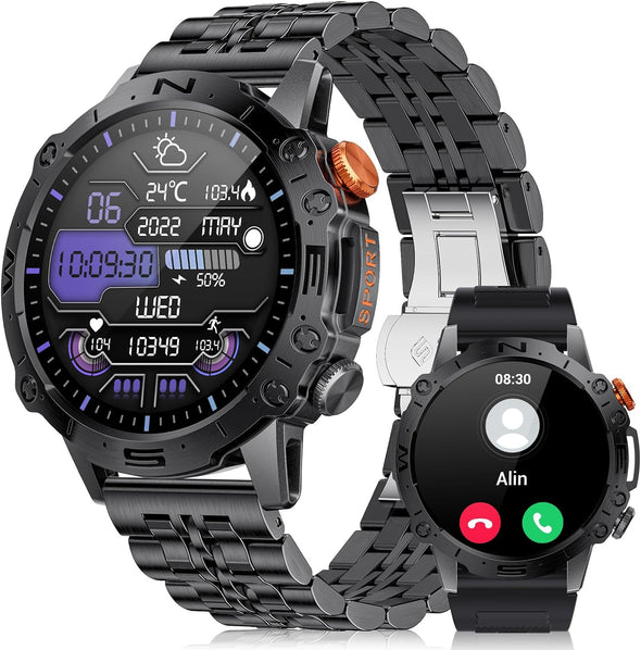 NEKTOM K60 Men's Smartwatch HD Outdoor Sports Watch Heart Rate Monitor / Sleep Monitor