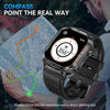 NEKTOM EW5 Military Smartwatch Men Bluetooth Call Answer Handsfree Smartwatch