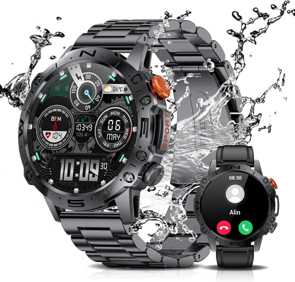 NEKTOM K60 Men's Smartwatch HD Outdoor Sports Watch Heart Rate Monitor / Sleep Monitor