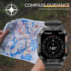NEKTOM K61 Military Fitness Tracker with Heart Rate Waterproof Smartwatch