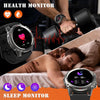 NEKTOM DM52 Military Rugged Outdoor Smartwatch Health Fitness Tracker