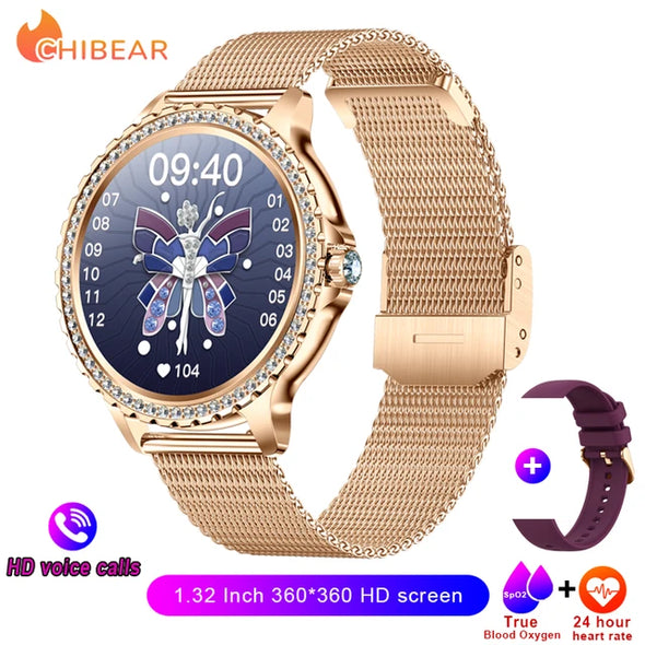 NEKTOM I58 Screen Blood Oxygen Fashion Ladies Bracelet Smartwatch