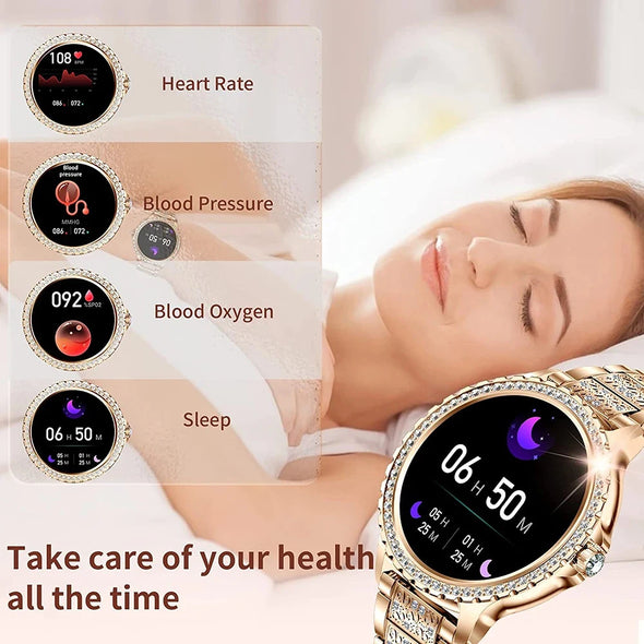 NEKTOM I58 Screen Blood Oxygen Fashion Ladies Bracelet Smartwatch