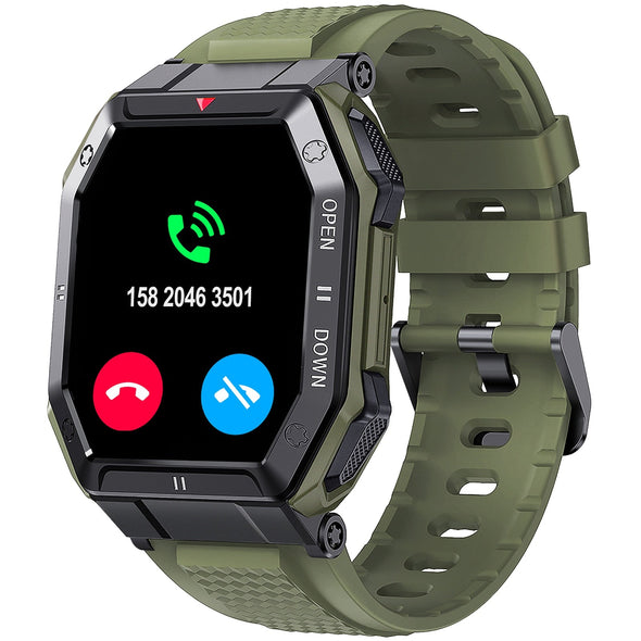 NEKTOM Waterproof Fitness Tracker Bluetooth Call Smart Watch K55