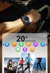 NEKTOM Bluetooth Call Smart Watch Waterproof Heart Rate Blood Oxygen NX1
