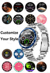 NEKTOM Bluetooth Call Smart Watch Waterproof Heart Rate Blood Oxygen NX1