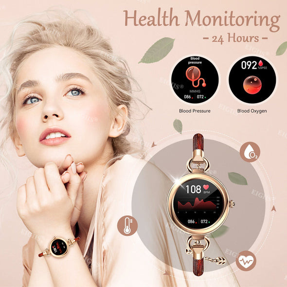 NEKTOM Fashion Heart Rate Monitor Blood Pressure Female GT01