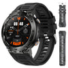NEKTOM Smart Watch Heart Rate Blood Oxygen Waterproof KE2