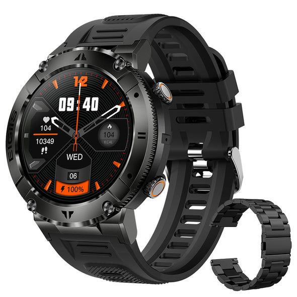 NEKTOM Smart Watch Heart Rate Blood Oxygen Waterproof KE2