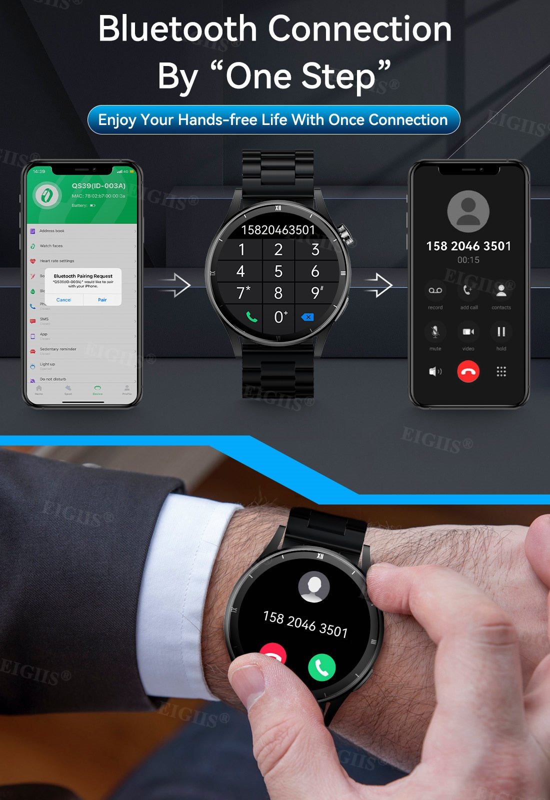 Lemfo lem7 sales bluetooth calling
