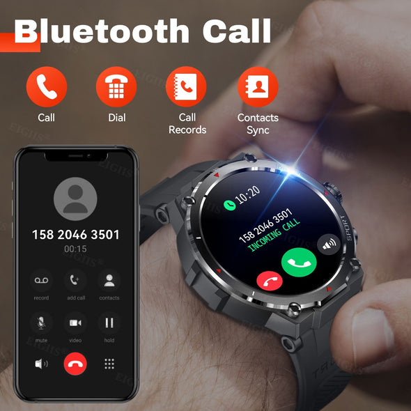 NEKTOM Fitness Tracker Bluetooth Blood Oxygen Waterproof Smartwatch HM09