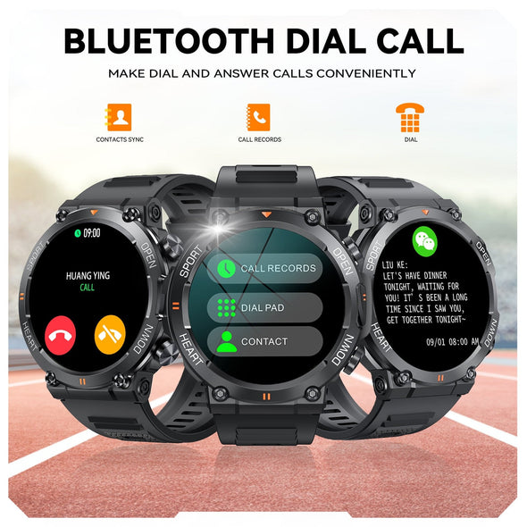 NEKTOM 1.39'' IPS Screen Bluetooth Call Smartwatch K56pro