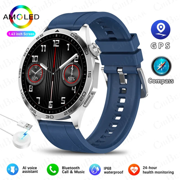 NEKTOM For Huawei Watch GT4 Bluetooth Call Smartwatch