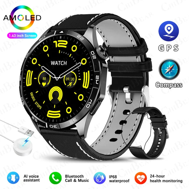 NEKTOM for Huawei Watch GT4 Bluetooth Call Smartwatch