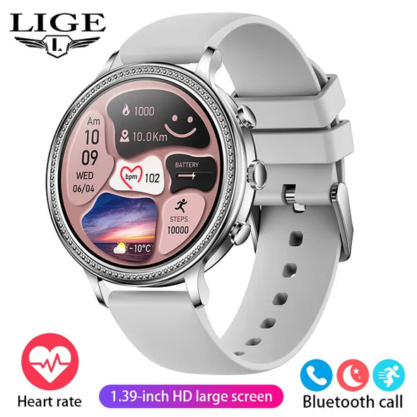 NEKTOM V60 Luxury Smart Watches For Women Bluetooth Call Women Gift