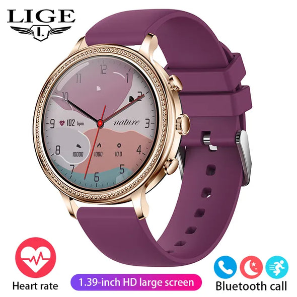 NEKTOM V60 Luxury Smart Watches For Women Bluetooth Call Women Gift