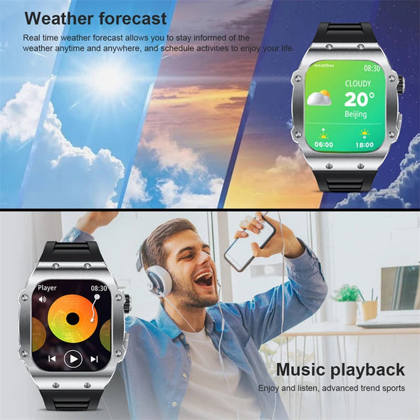 NEKTOM NEW Bluetooth Talk Waterproof Smartwatch AK65