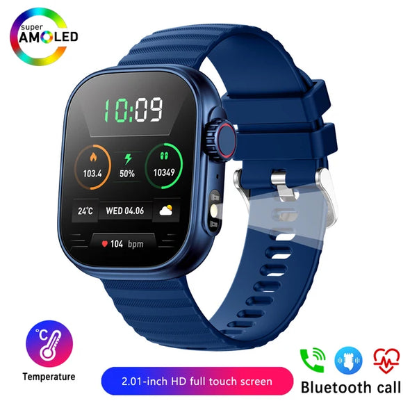 NEKTOM New Lighting LED Torch Smart Watch ZW39