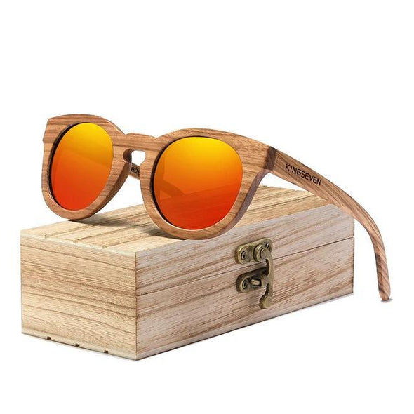 Nektom - Nektom G5920 Wood Handmade Sunglasses