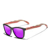 Nektom - Nektom N5512 Wood Handmade Sunglasses